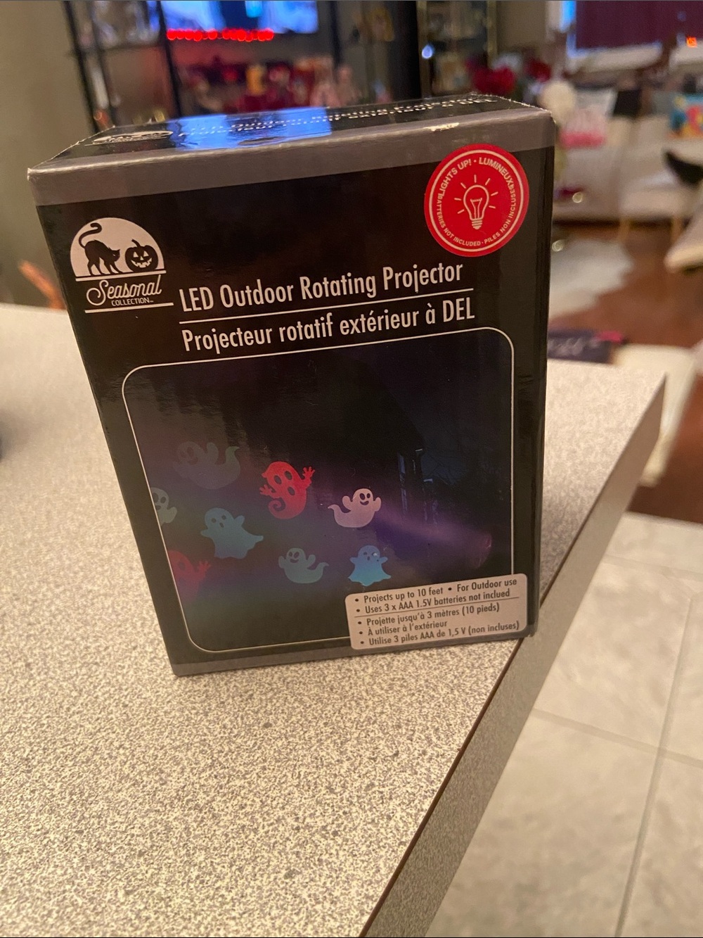 LED Outdoor Rotating Projector - up light